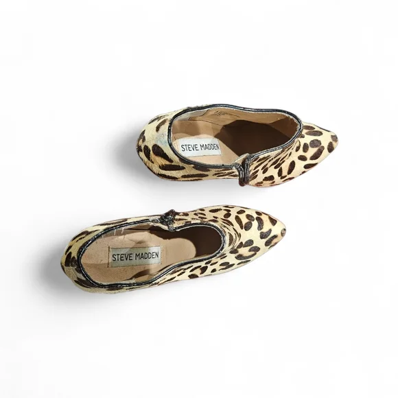 Steve Madden Leopard Print Stiletto Heels - Picture 5 of 10